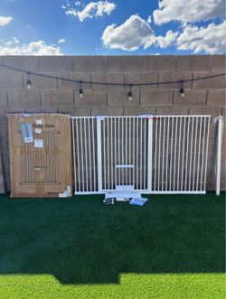 AiWMGL Extra Wide & Extra Tall Baby/ Pet Gate 57.68-73.43” (35th Ave & Bell Rd)
