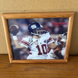 Eli Manning Signed Photo  Super Bowl 42