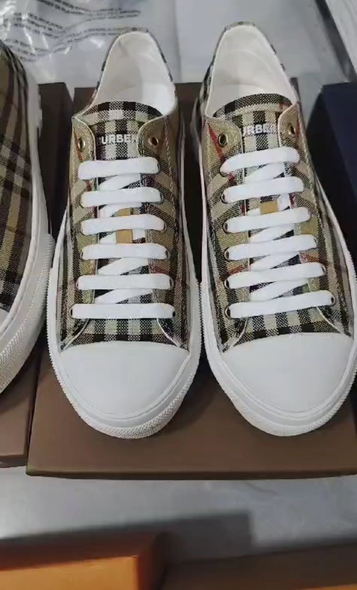 Check Sneaker Burberry