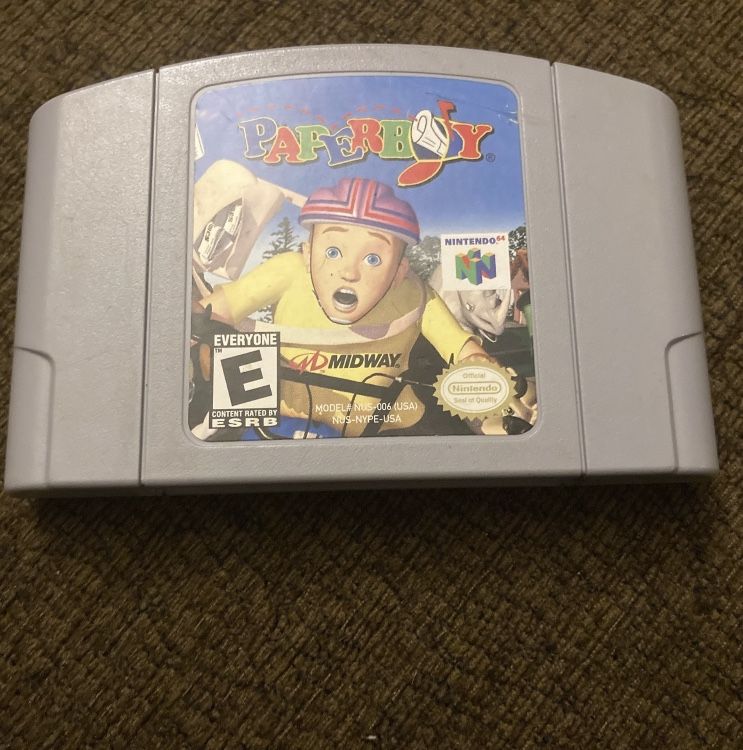 Paperboy - Nintendo 64 Game