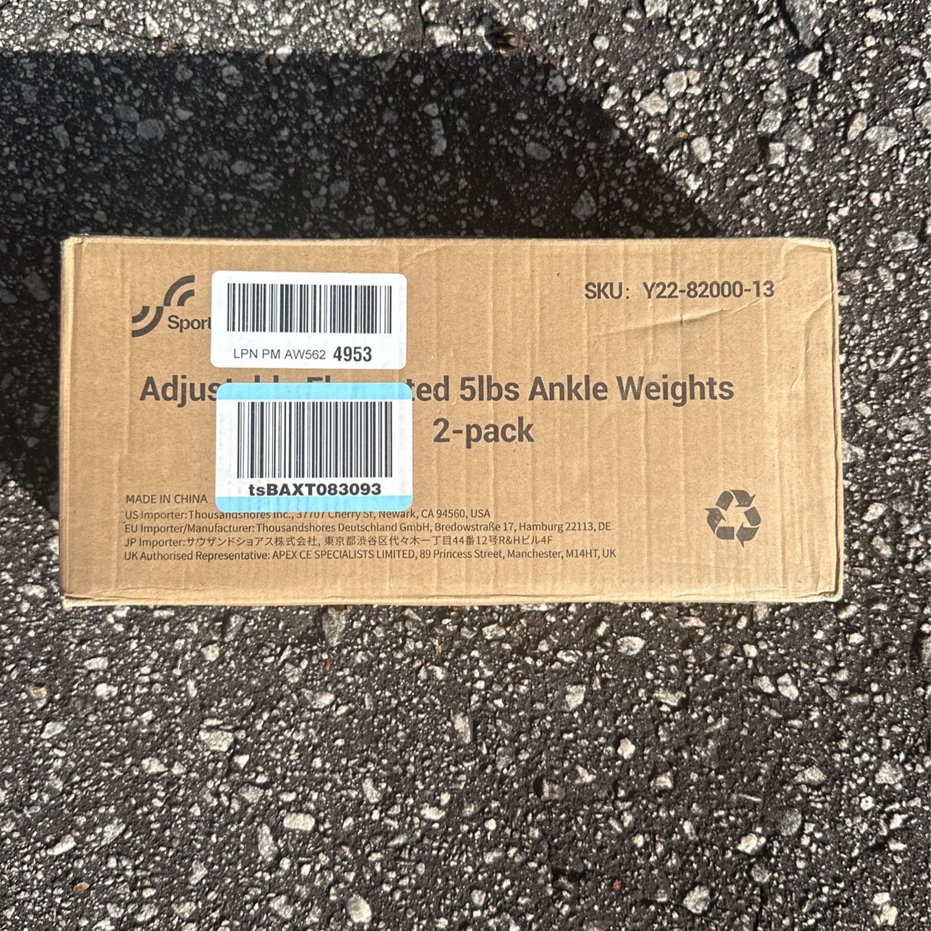 Five Pound Ankle Weights