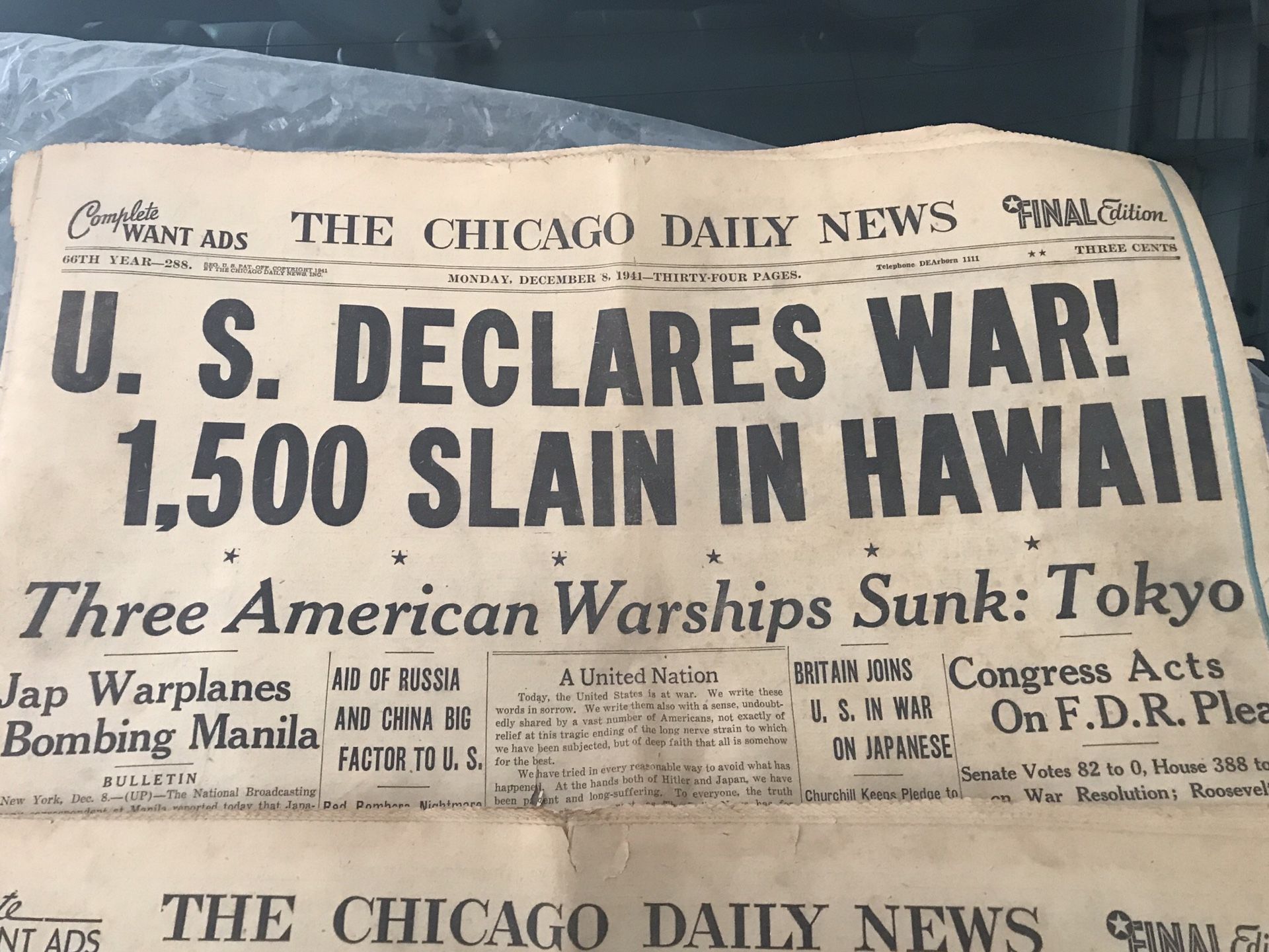 3 Chicago daily news papers