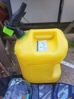 Diesel fuel and scepter tank