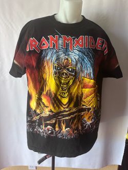 Iron Maiden - Number Of The Beast AOP 1995 vintage XL