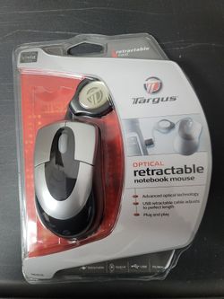 Targus Optical Retactable Notebook Mouse 
