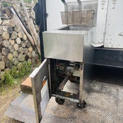 natural gas fryer
