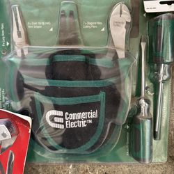 Commercial electric seven piece electricians