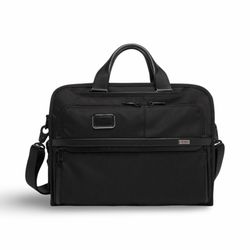 Tumi Alpha Organizer Portfolio Brief - Black