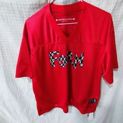 Chrome Hearts Red Graphic No 99 Jersey

