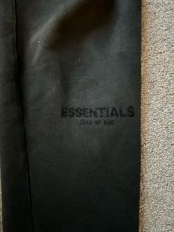 Black Essential Sweats