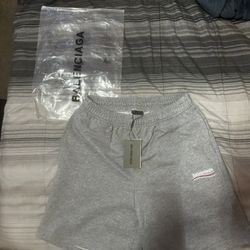 Balenciaga Shorts Grey 