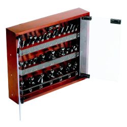 NEW Craftsman Router Bit Set 30 pc.  Carbride Tip Cutting Edges Organizer Case