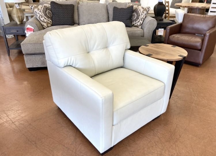 New Leather Chair — CLEARANCE