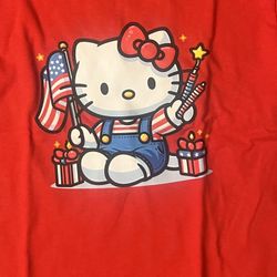 Hello Kitty Fourth Of July T-Shirt