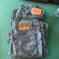 Levis 511 And Volcom Pants: Size 16