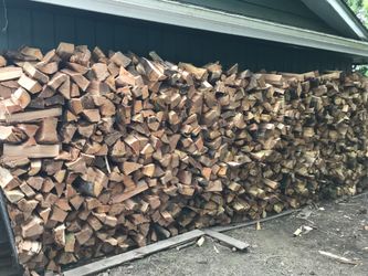 Green & Dry Firewood Cords Maple Fir Delivered