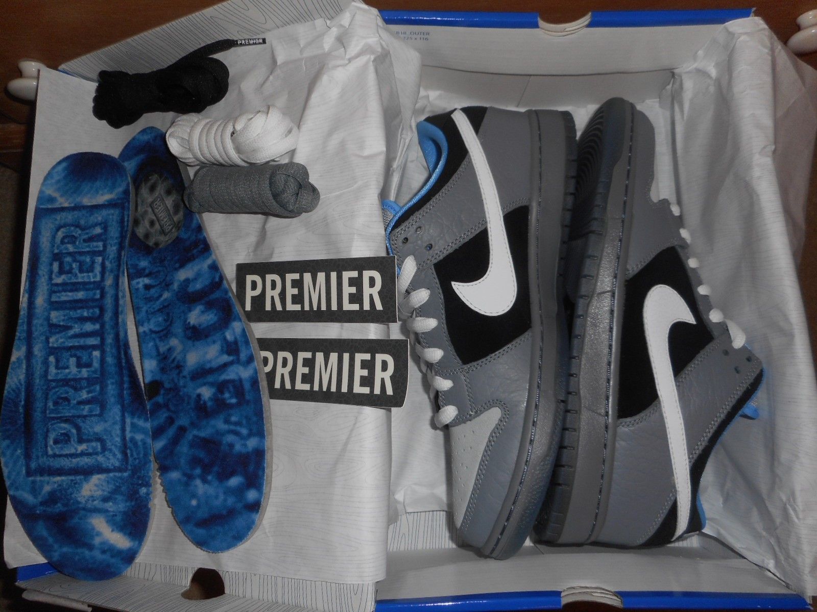 NEW! NIKE DUNK LOW PREMIUM SB PETOSKEY PREMIER LTD ED PACKAGE 9.5