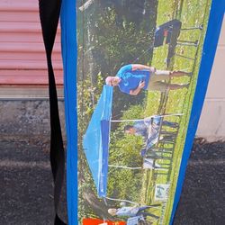 OZARK TRAIL OUTDOOR EQUIPMENT 10FT  X 10FT  INSTANT SLANT LEG CANOPY