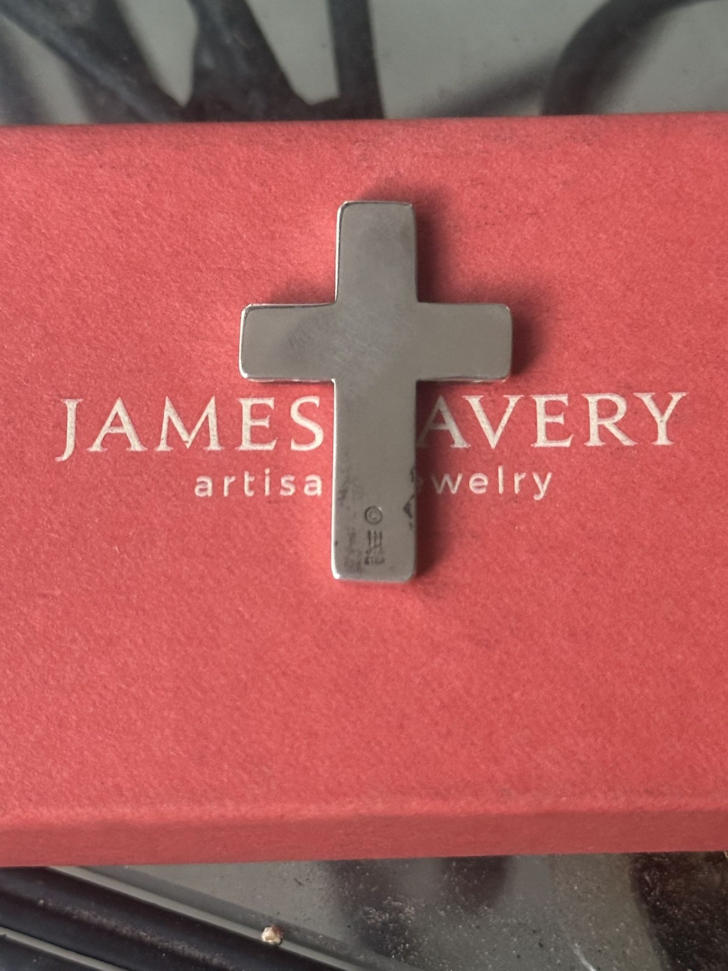 Silver Jesus Christ Is Lord Pocket Cross