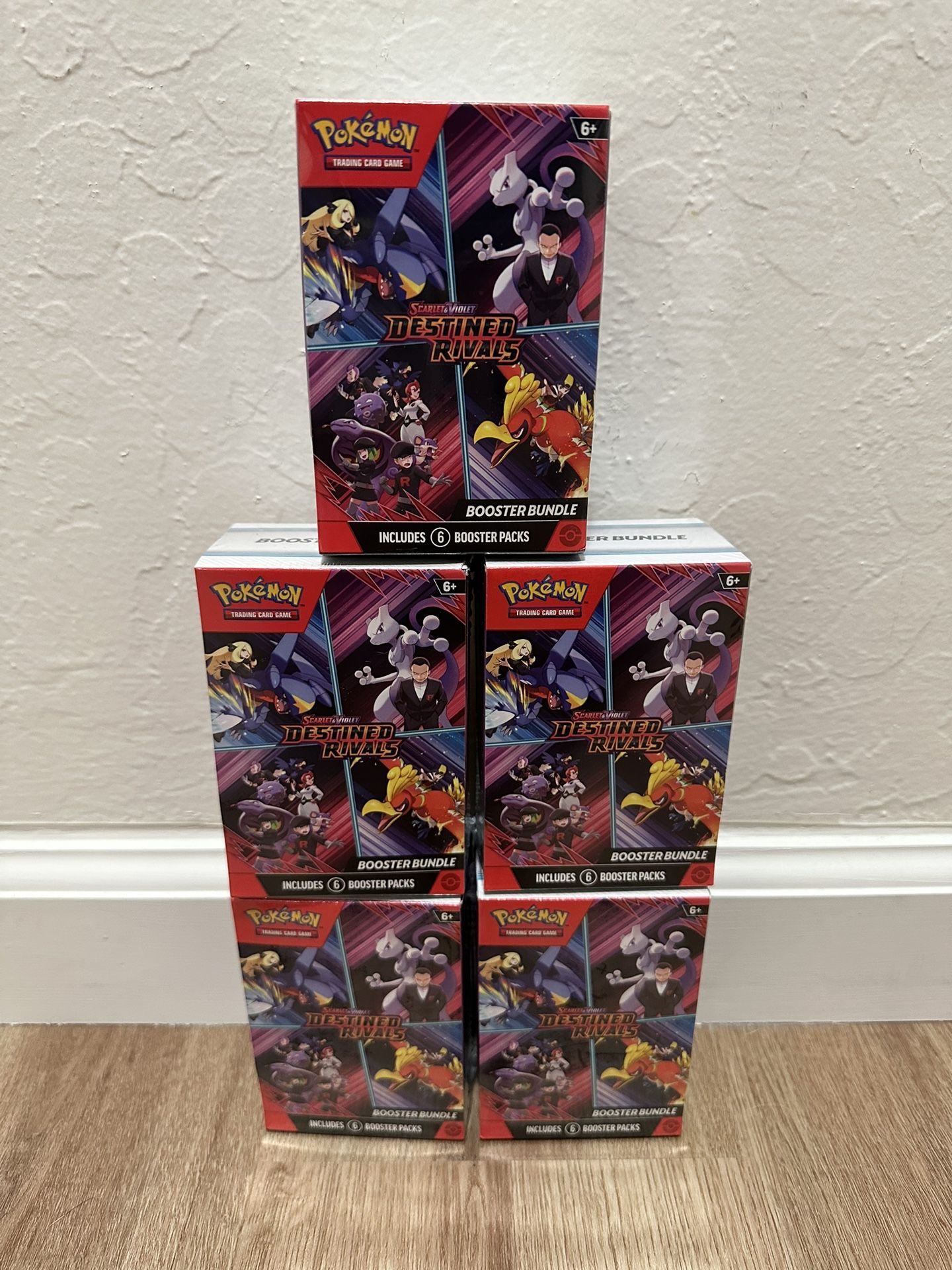 Pokemon Destined Rivals Booster Bundles
