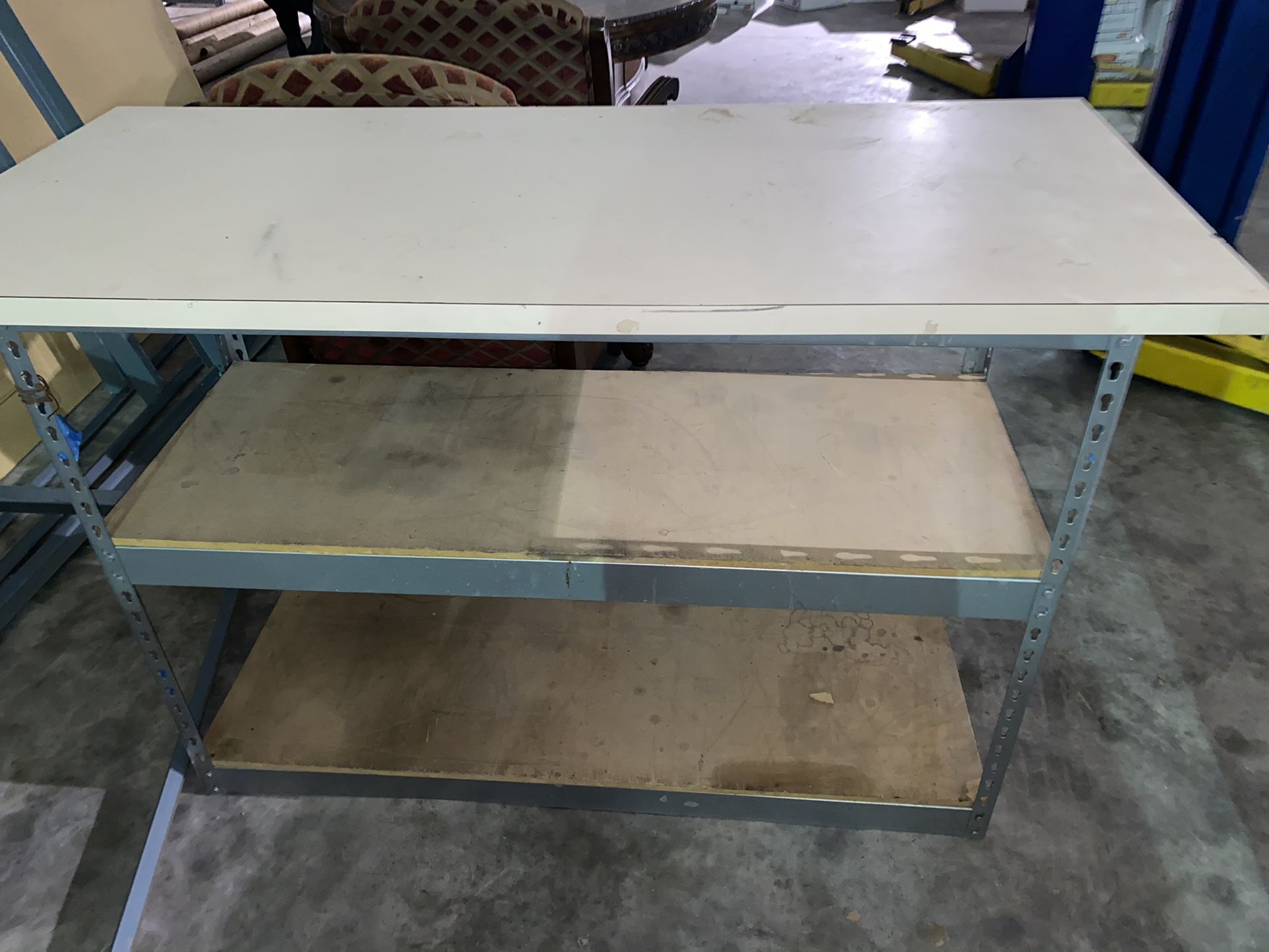 workshop/ garage storage shelves