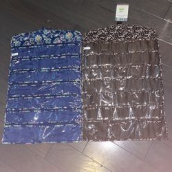 2 New Hanging Over Door Jewelry Organizer 