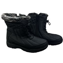 Totes Black Winter Boots 