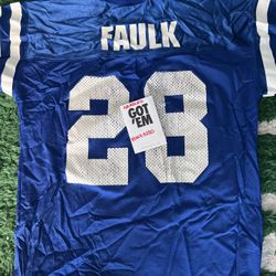 Vintage Marshall Faulk Colts Jersey