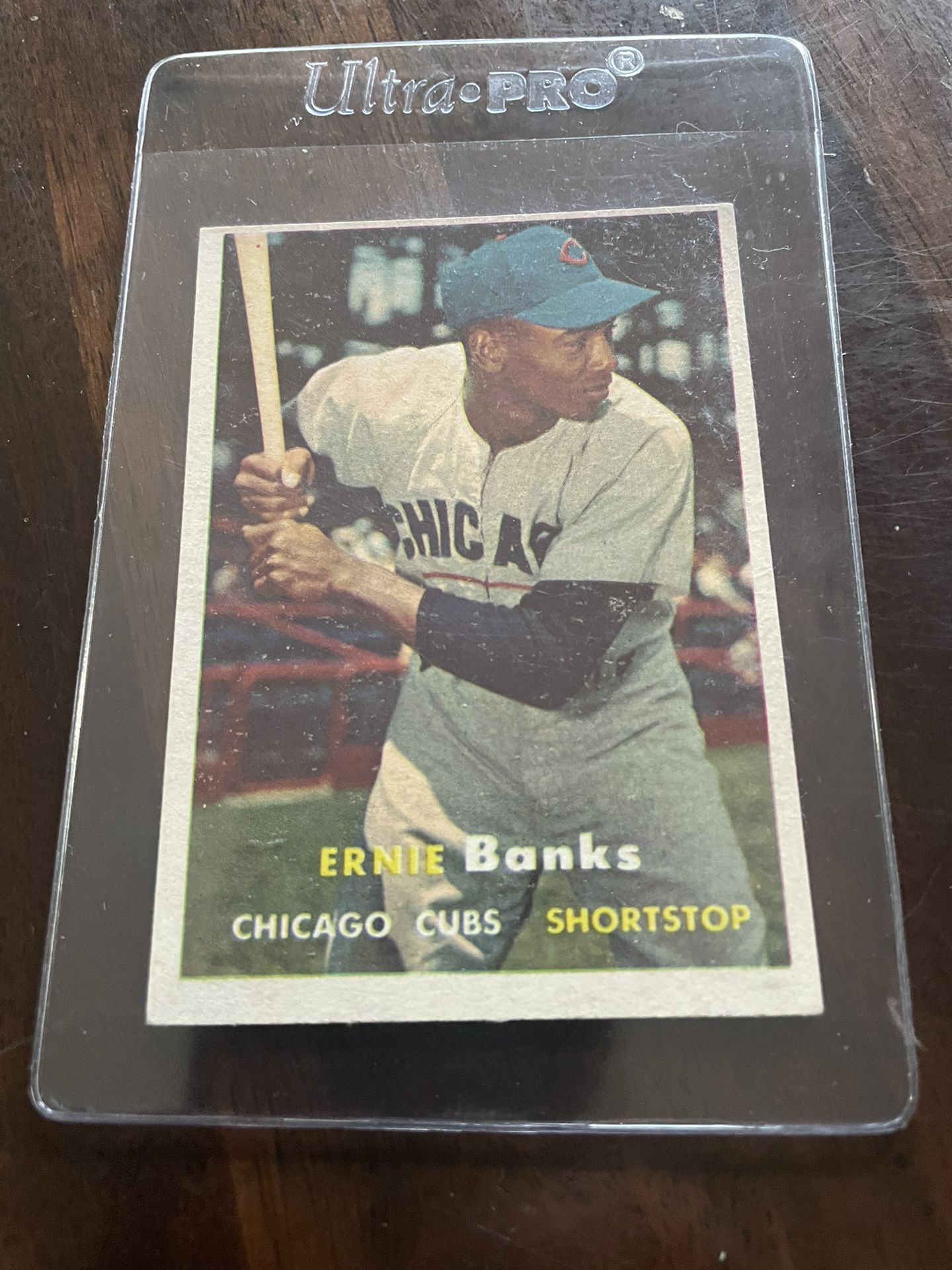 1957 Ernie Banks Topps Card