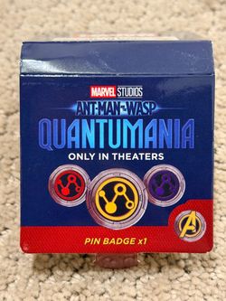 Marvel Ant-Man Quantumania Pin Badge Box