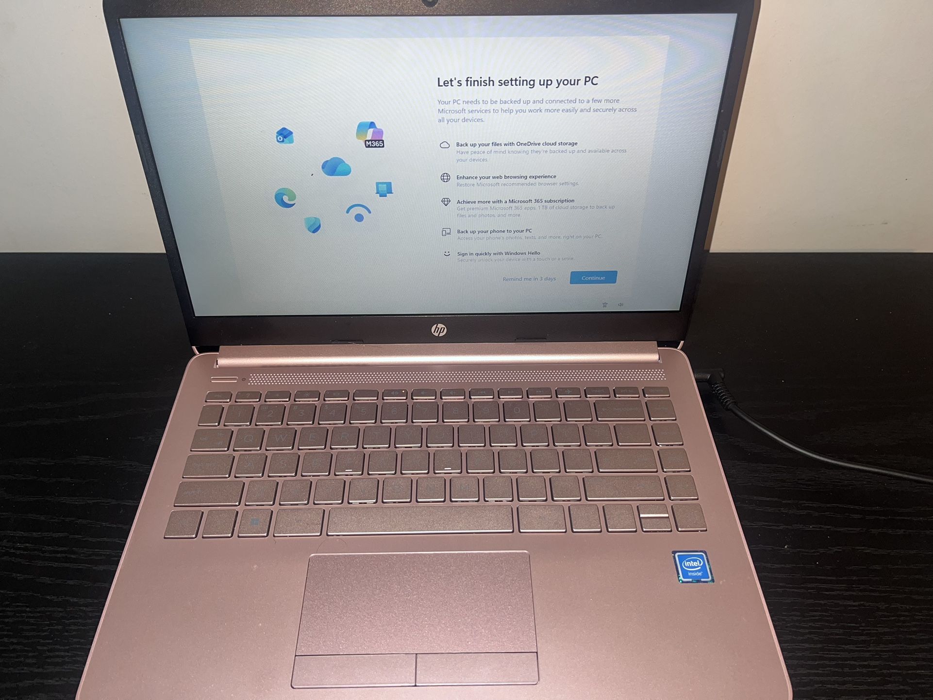 Gently Used HP Laptop W/ Charger