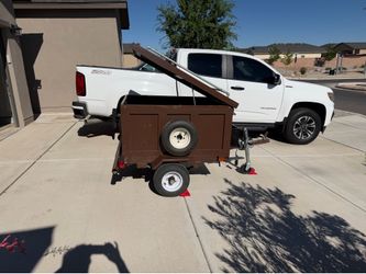 Homemade enclosed trailer (1980s)