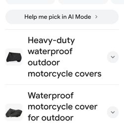 Motorcycle Cover Waterproof 
