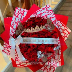 Ramo De 50 Rosas 🌺