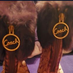 Size 10 Coach Boots 