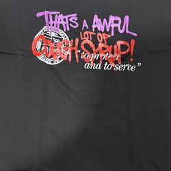 XL cough syrup shirt