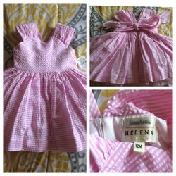 Baby Girl 12 Month Dress Helena by Neiman Marcus Dress Brand New with tags
