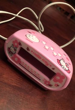Hello kitty alarm clock