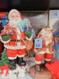 Vintage Santa collection