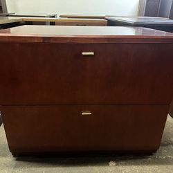 OFFICE/HOME FILE CABINET 2 DRAWERS LATERAL FILE 