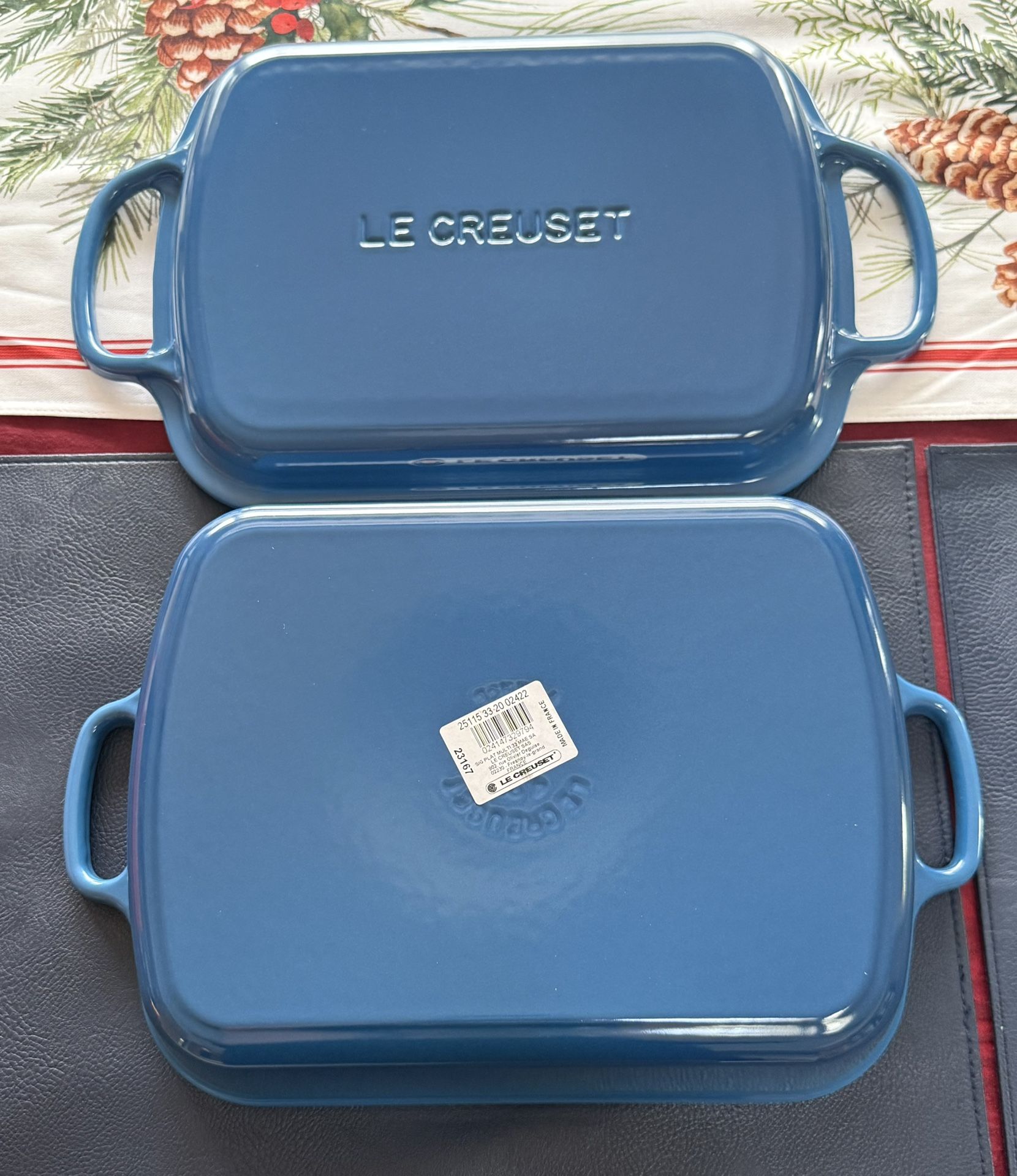 Le Creuset Cast Iron Multifunctional Roaster 5.25 QT NIB