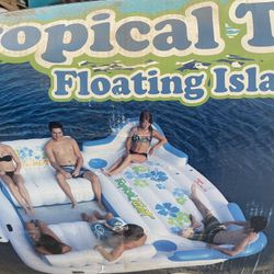 Tropical Tahiti Floating Island 