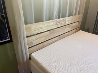 Queen bed frames with mattress