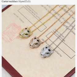 Cartier panther necklace