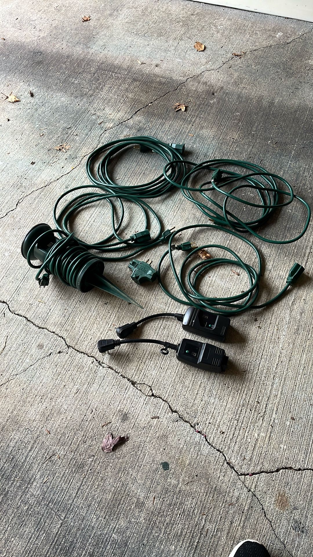 Christmas Light Extension Cords And Timers