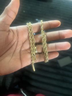 10k gold rope