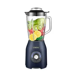 NEW Le Cuisinier 800W Glass Jar Blender - Indigo Blue