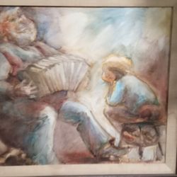 Qld Man. 200 Year Old Painting 