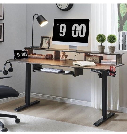 Electric Lift Desk 60"/ Gaming Desk