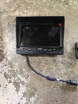 Back up monitor 7"